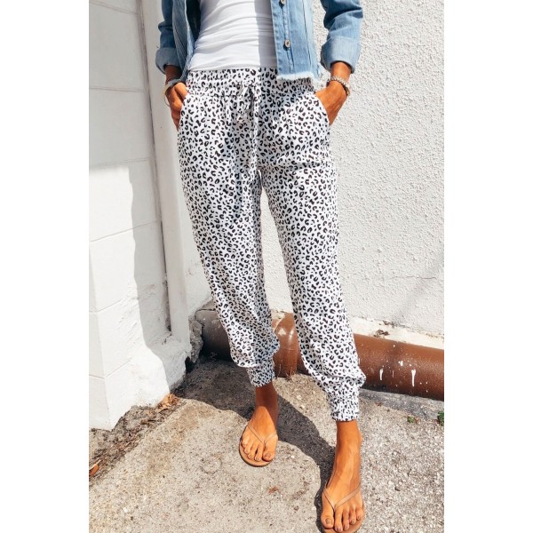 Breezy Leopard Joggers