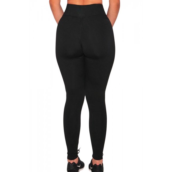 Black Sheer Mesh Gym Leggings