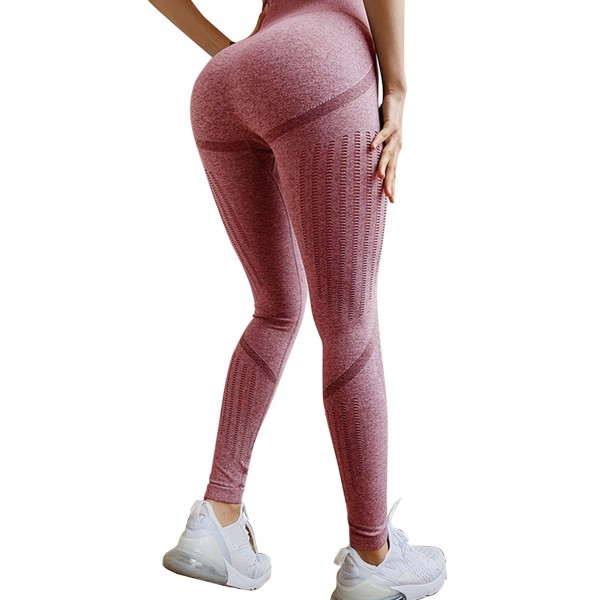 Pink Seamless Sport Leggings