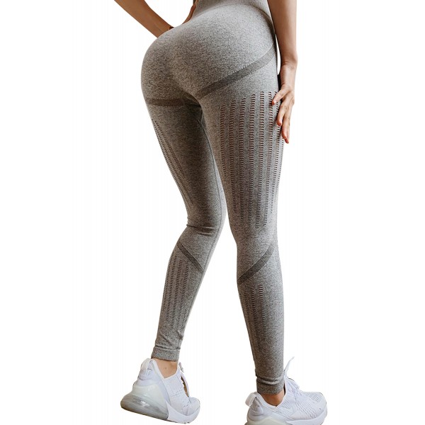 Gray Seamless Sport Leggings