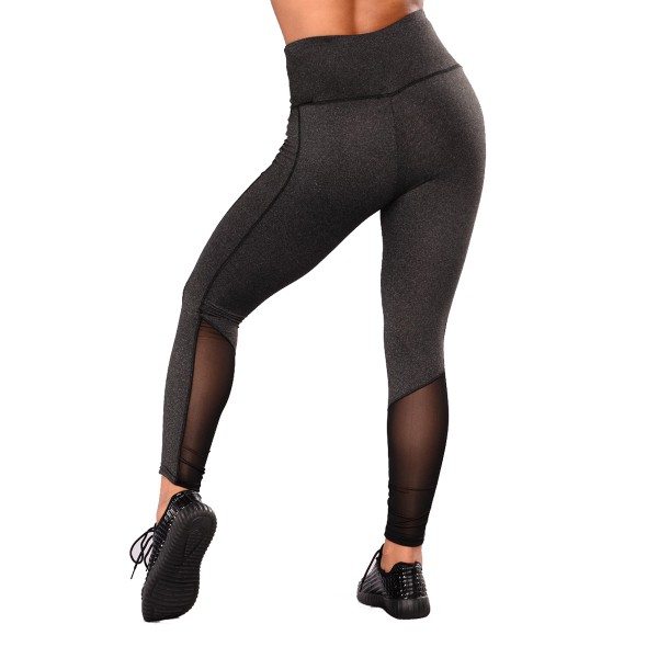 Active Shadow Insert Mesh Cut out Leggings