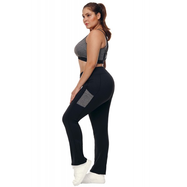 High Waist Tummy Control Workout Bootleg Yoga Pants